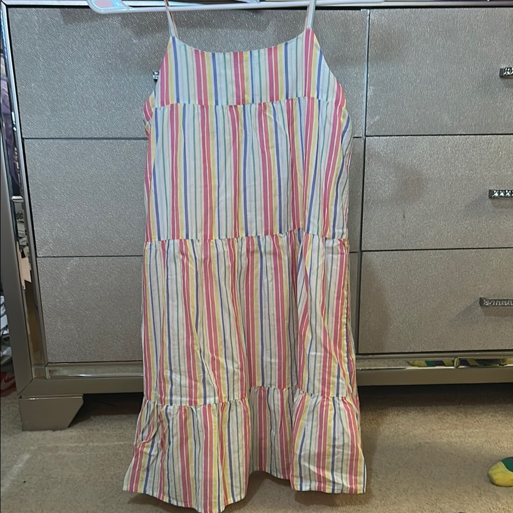 GAP Kids Multicolor Striped Casual Dress